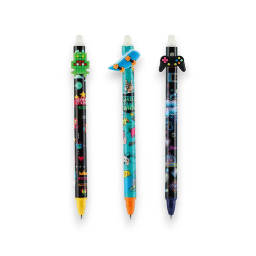 Picture of ERASABLE PEN GAME 0.5MM BLUE